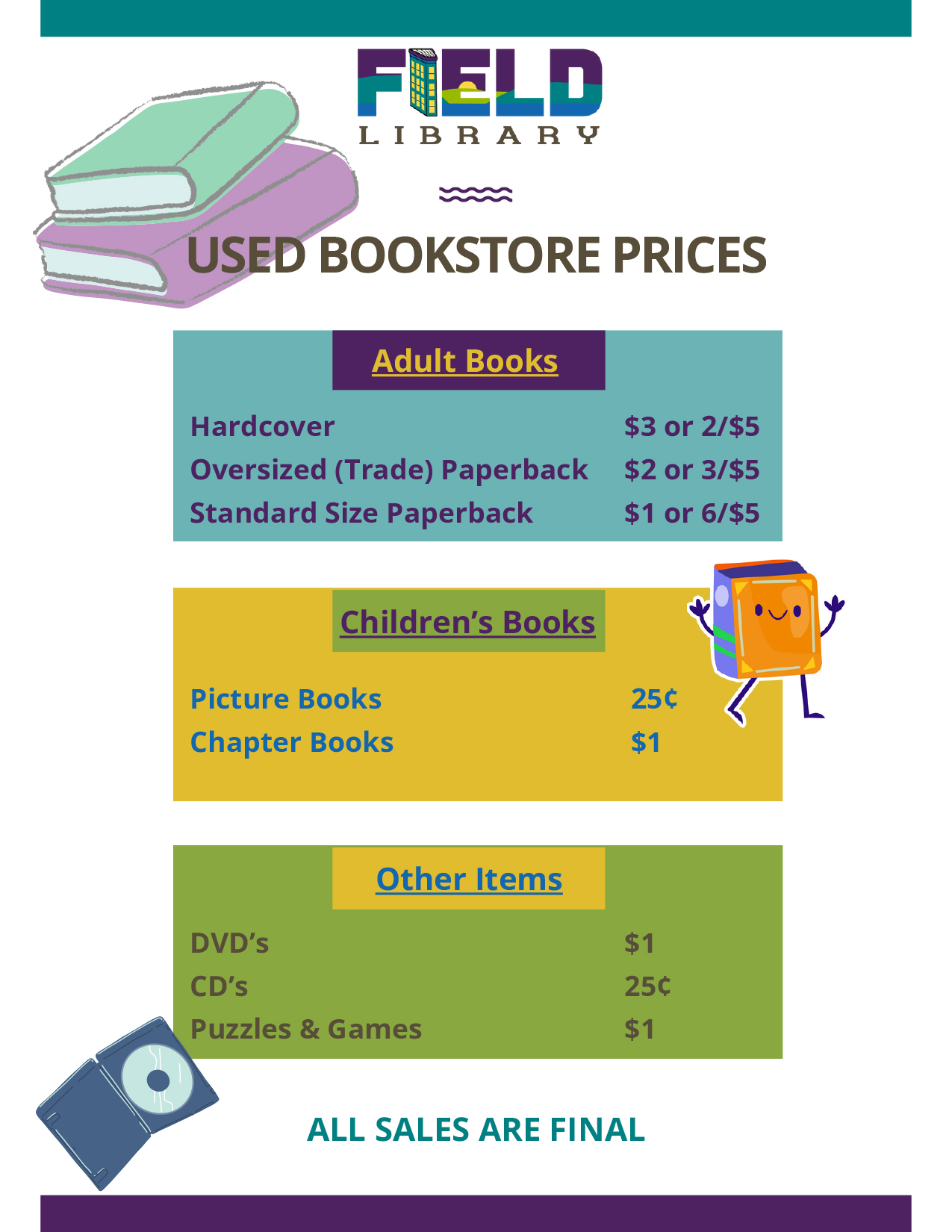 Bookstore Price List Bookstore Price List