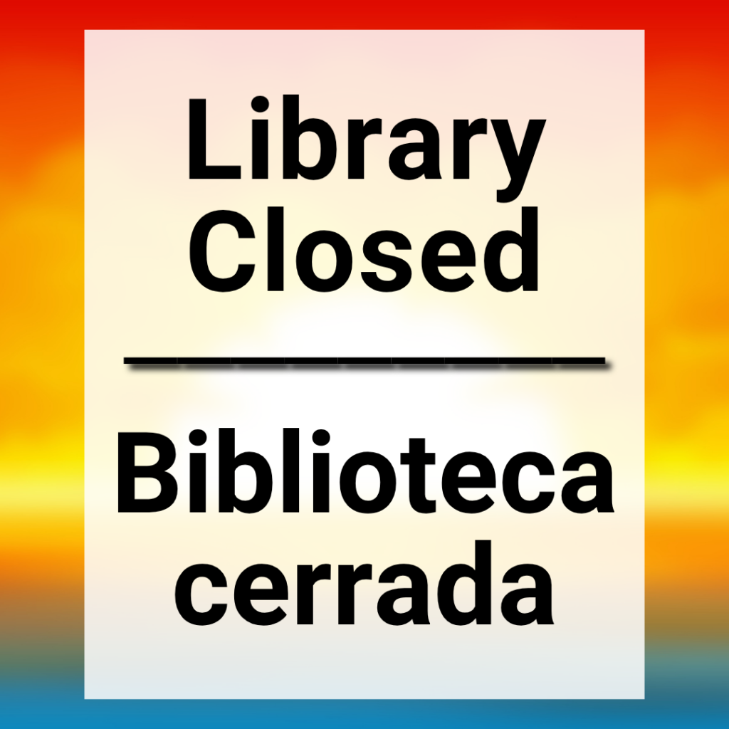 Library Closed